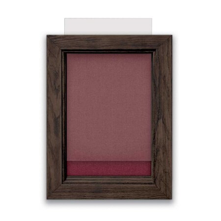 United Visual Products Indoor Enclosed Combo Board, 72"x36", Black Frame/White Porc & Forbo UVCB7236B-WHTPORC-FORBO